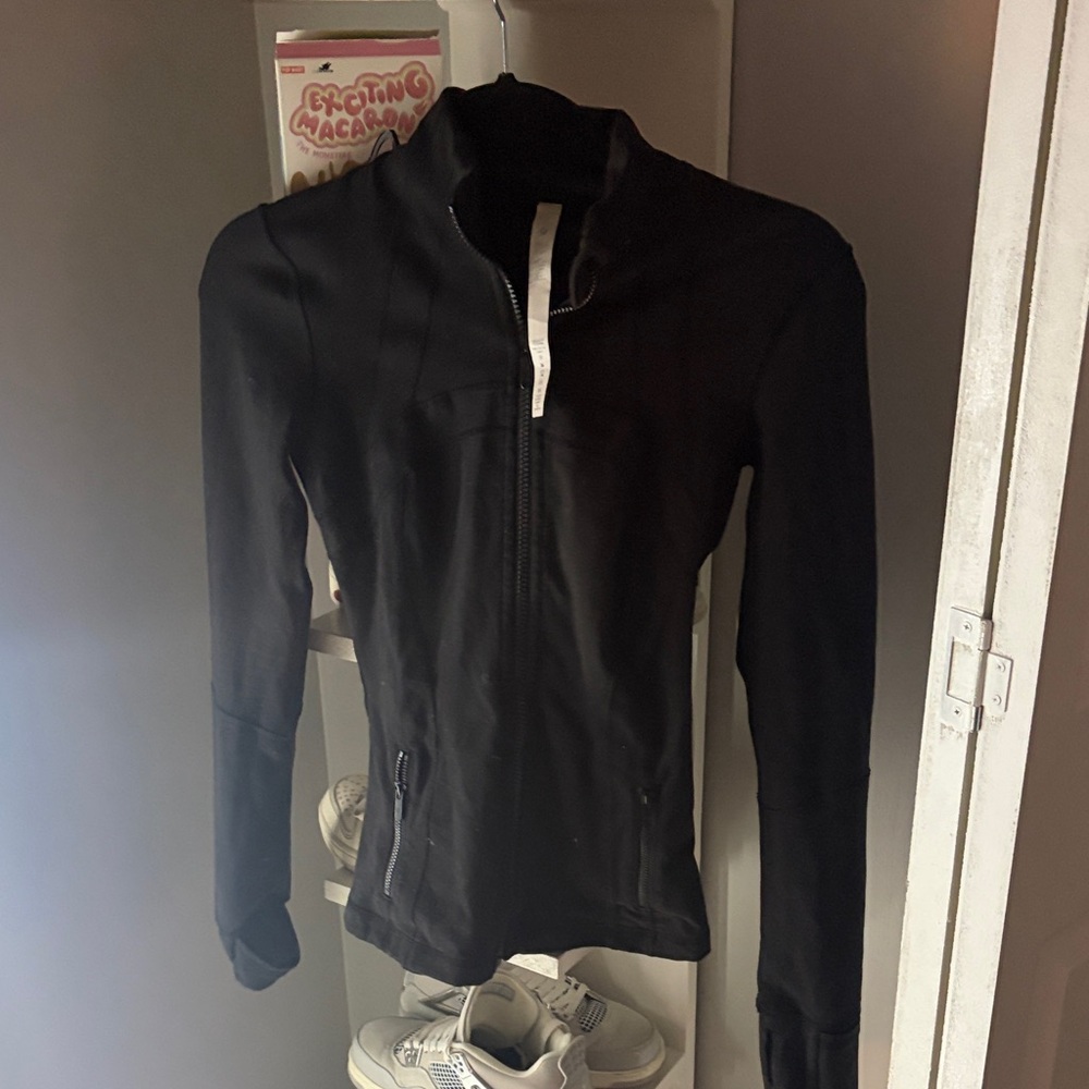 lululemon athletica Black Bomber Jacket